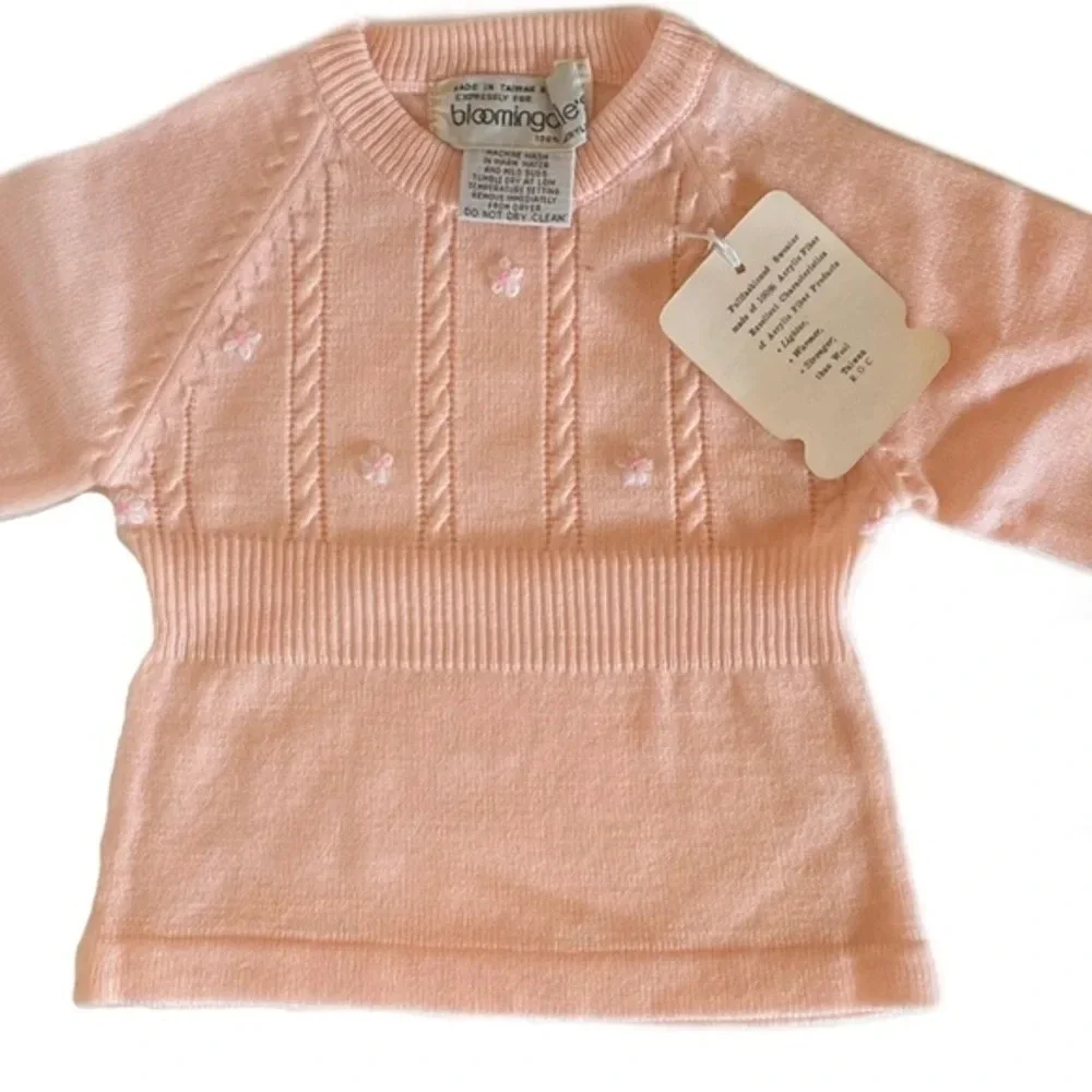 Bloomingdale’s Pink Sweater & Pants‎ Set​ NWT